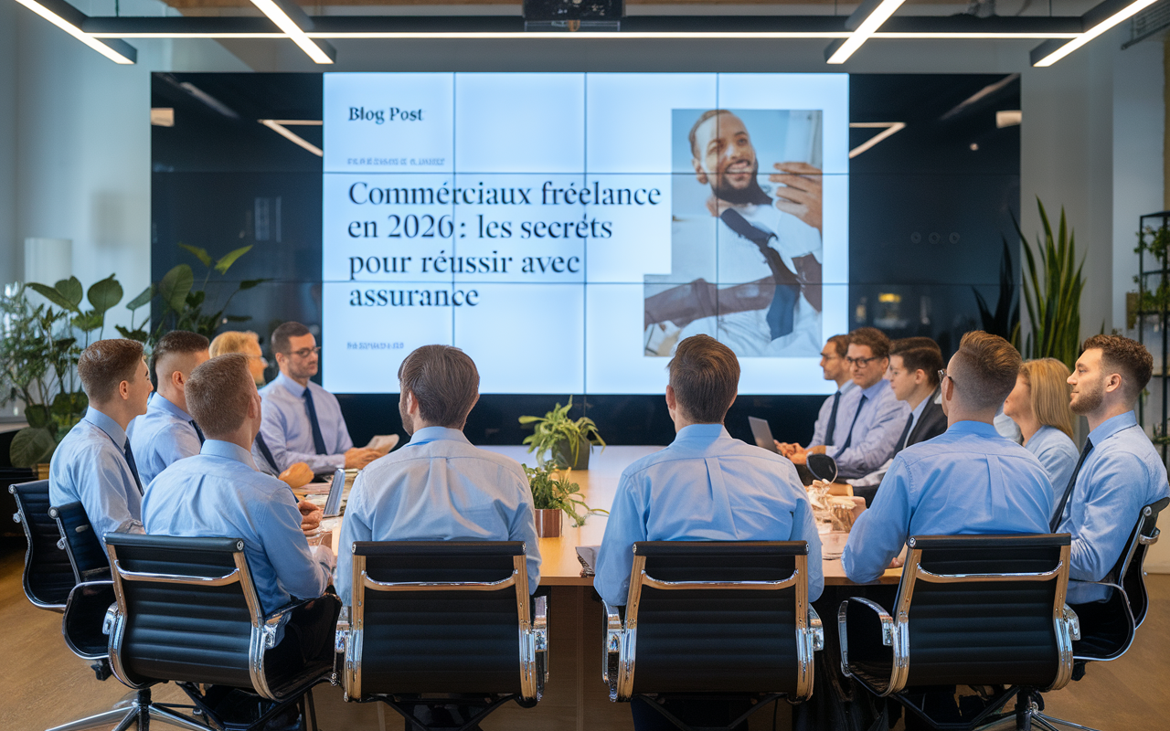 Commerciaux freelance en 2026 : les secrets pour réussir avec assurance