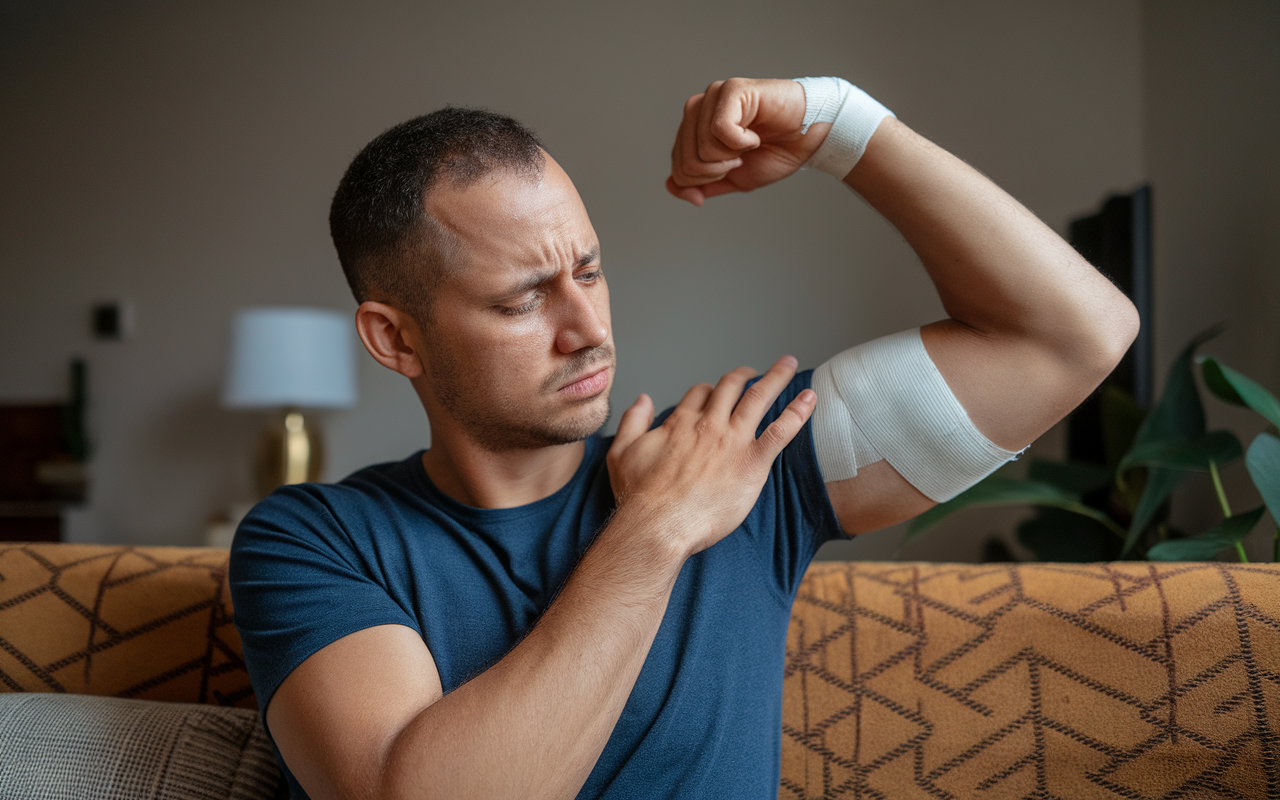 La douleur musculaire au bras droit : quand votre bras décide de jouer la comédie en 2025 !