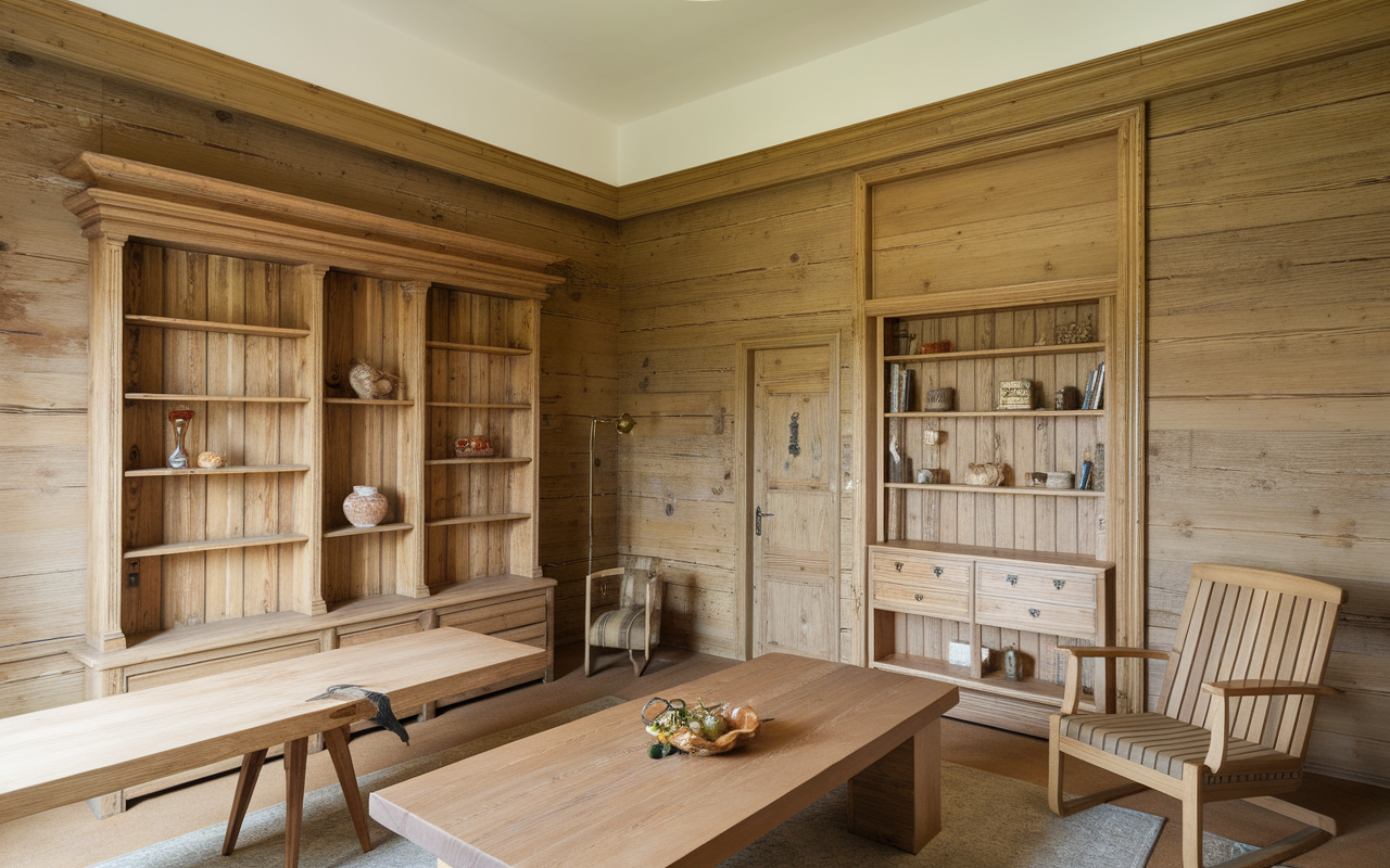 Peinture effet bois naturel : transformez votre intérieur en forêt enchantée !