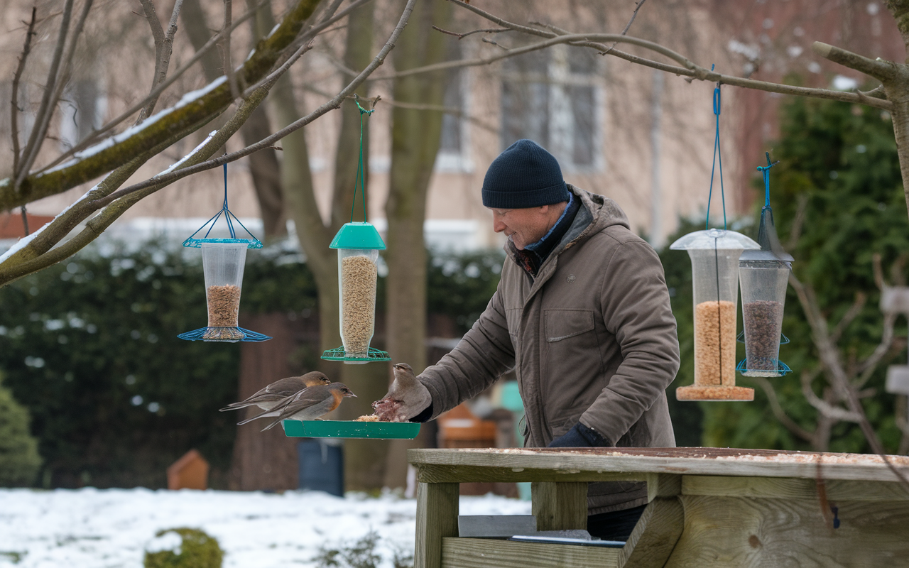 Chouchouter les oiseaux du jardin en hiver : guide pratique et fun