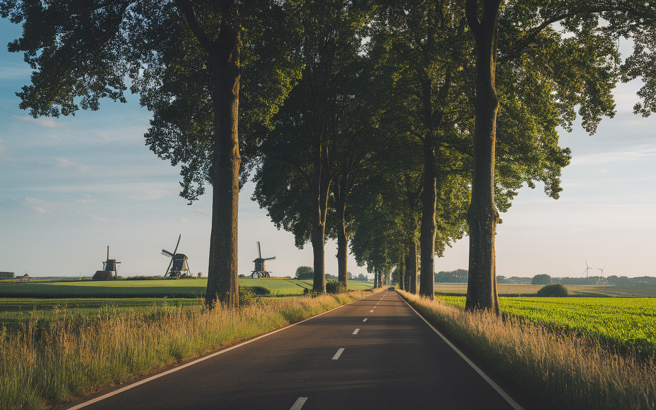 Ses paysages à couper le souffle pour un road trip en Hollande