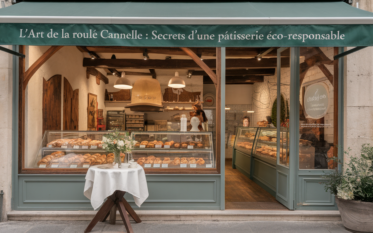 L'art de la roulée cannelle : secrets d'une pâtisserie éco-responsable